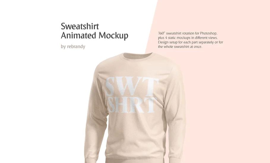 Sweatshirt Animated Mockup