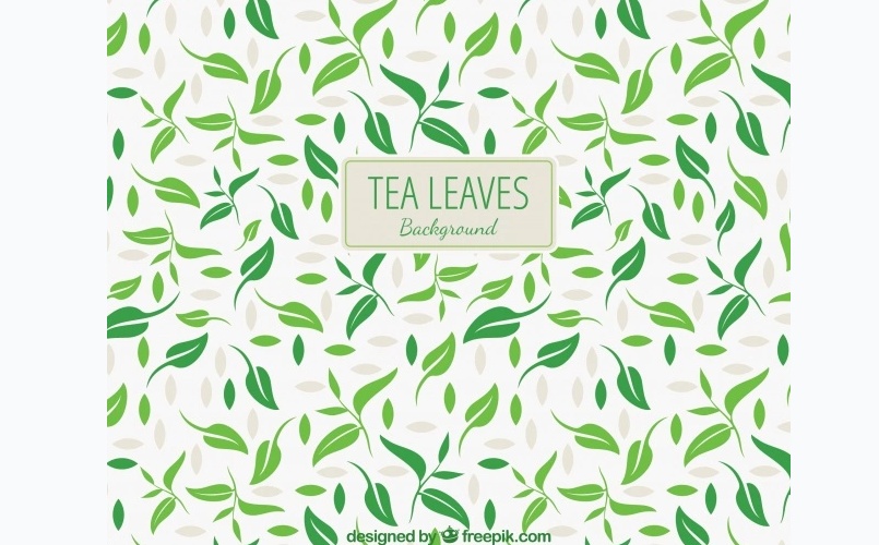 Tea Leaves Pattern Design