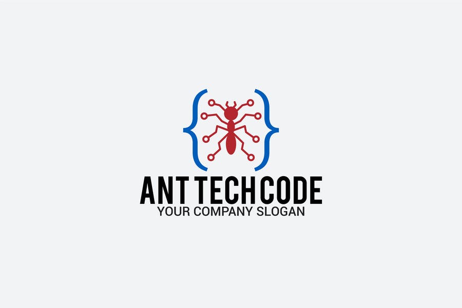 Tech Code Logo Template