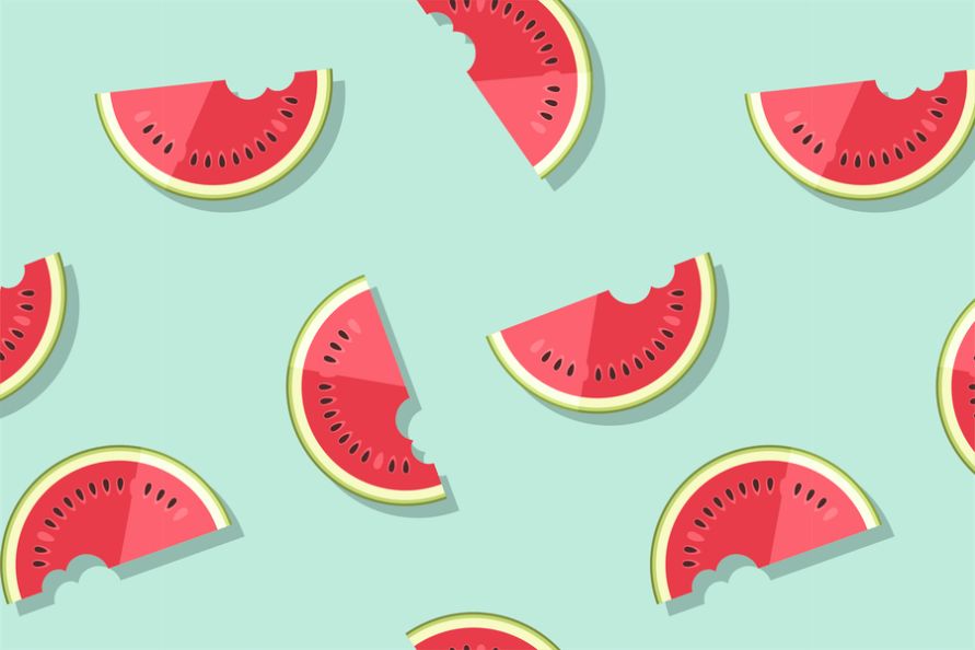 Watermelon Slices pattern Design