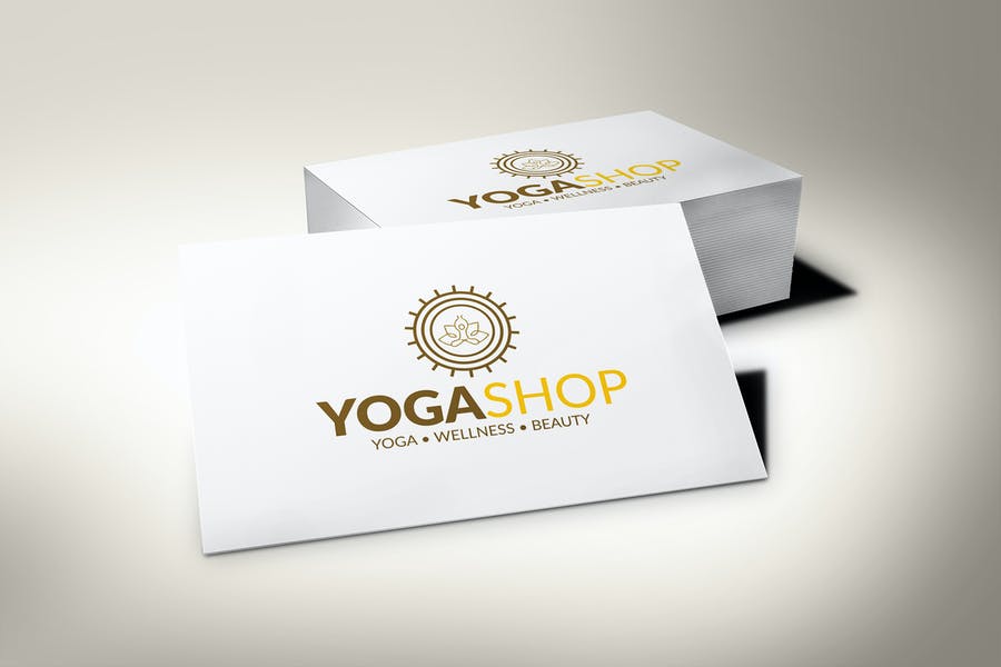 Yoga Class Logo Template