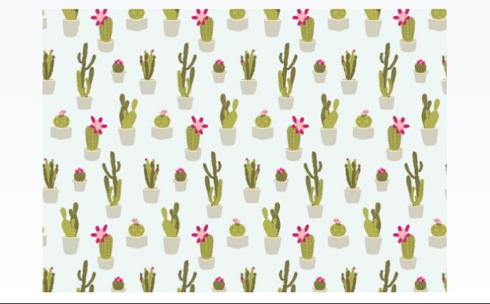 10 Creative Cactus pattern Design