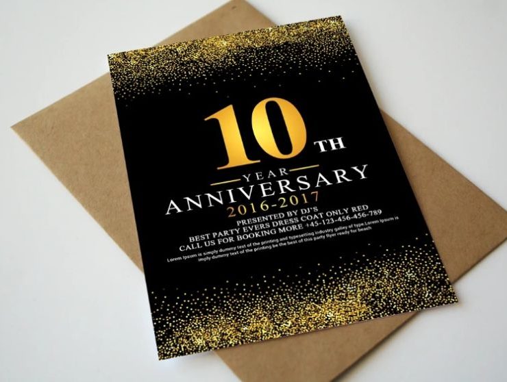 15+ Free Professional Anniversary Invitation Templates