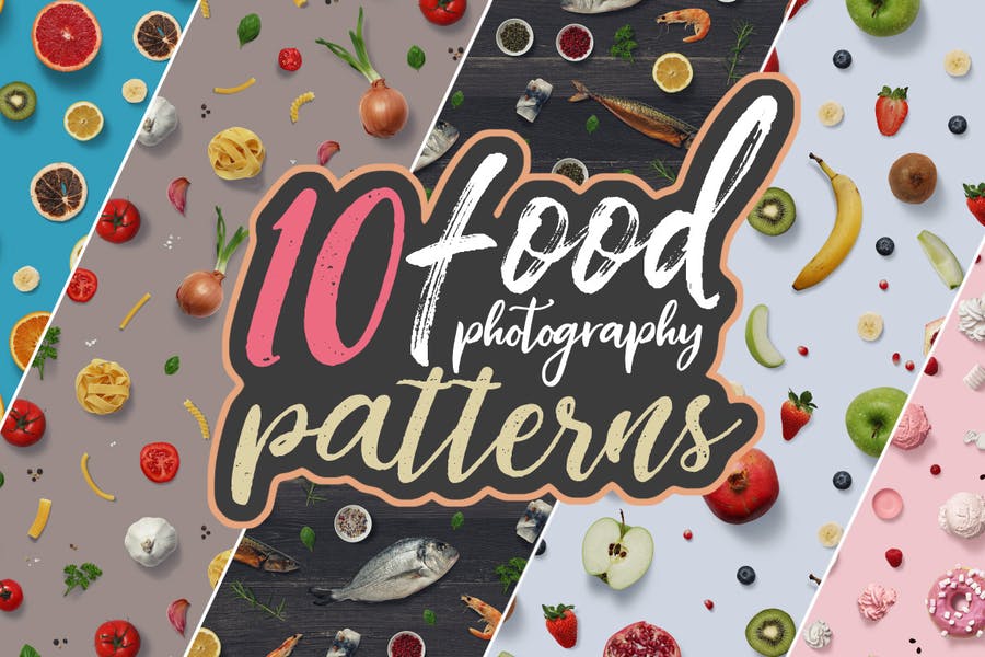 10 Unique Food Photyography Patterns