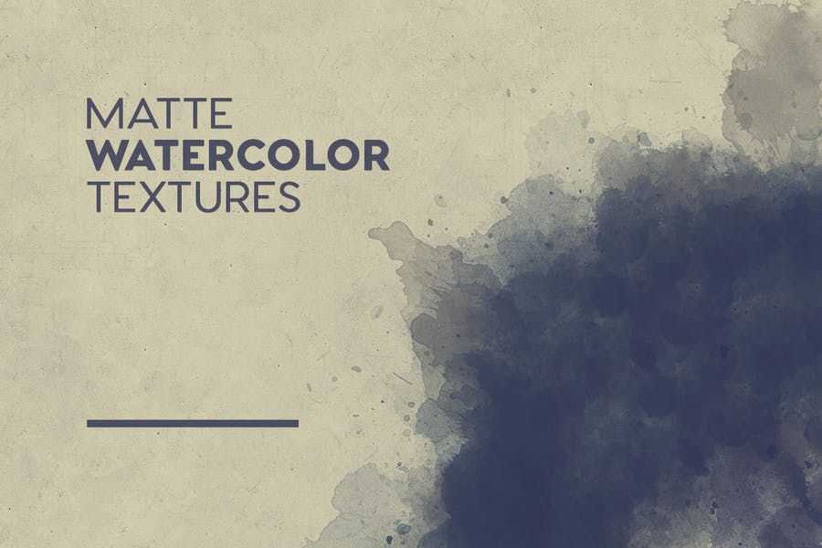 10 Unique Patter Watercolor Textures