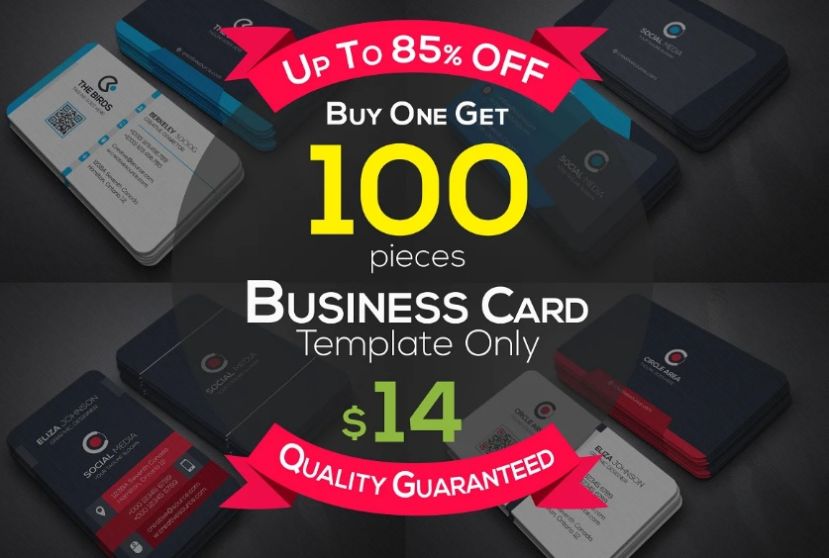 100 Unique Business Card Template