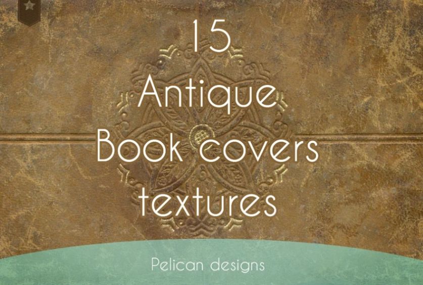 15 Antique Book Texture Designs