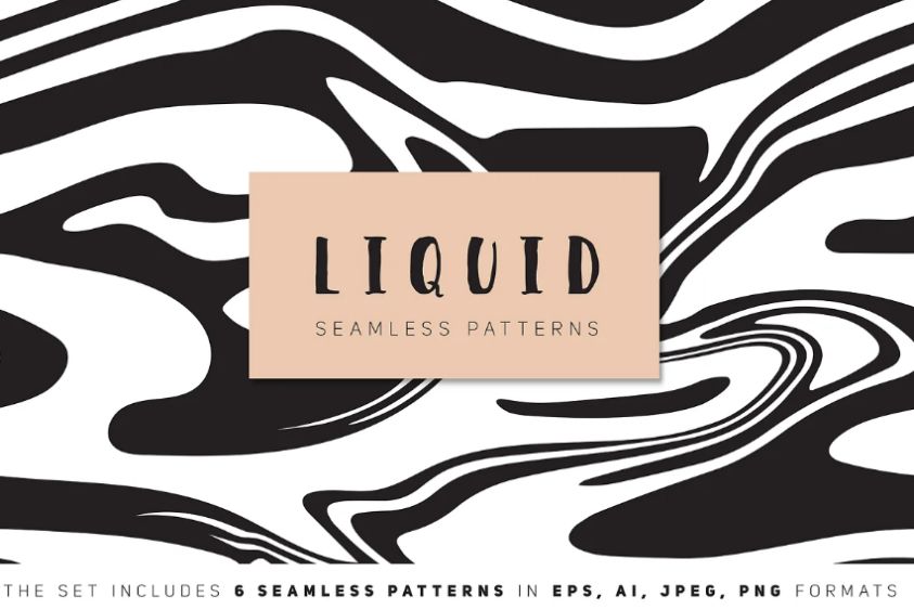 Abstract Liquid Background Design