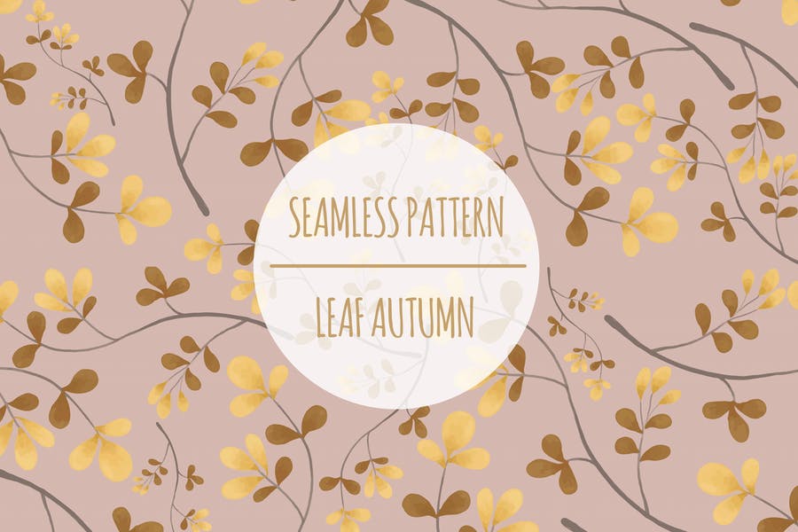 Autumn Leaves Pattern Design