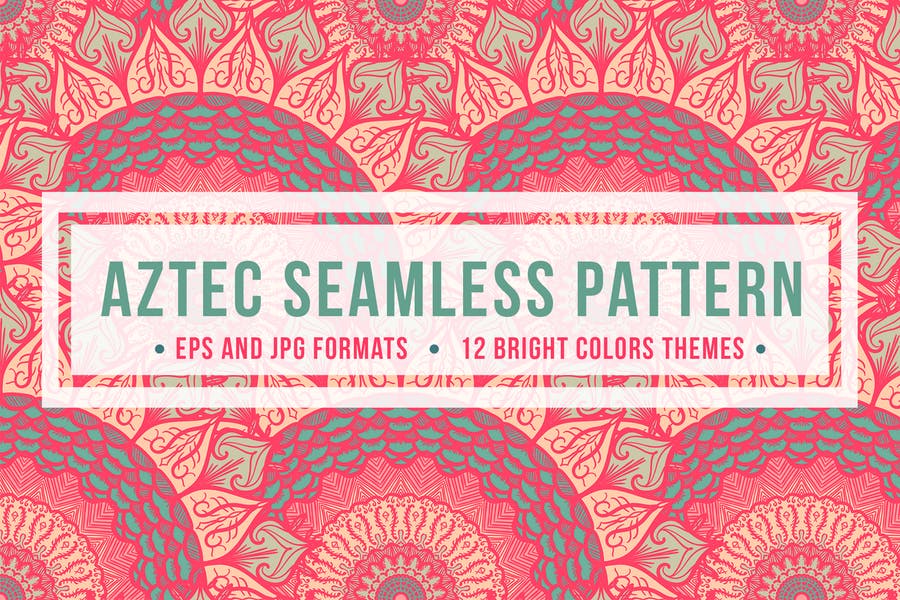 Aztec Seamless Pattern Design