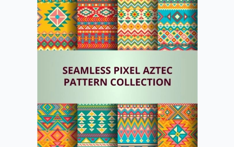 Aztec Seamless Pattern Designs