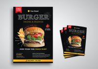 Burger Flyer Template