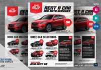 Car Rental Flyer Templates