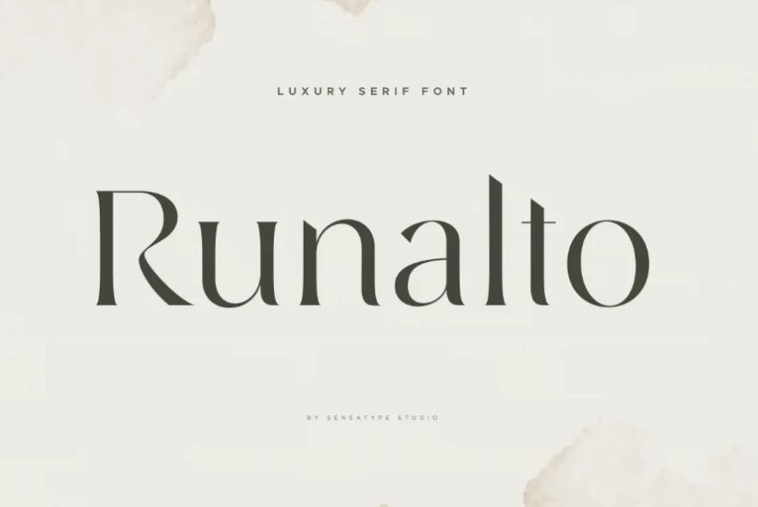 Classy and Sharp Elegant Font