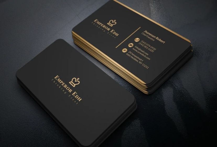 Clean Executive Business Card Template