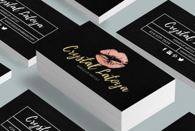 15+ FREE Makeup Artist Business Card Templates - Graphic Cloud