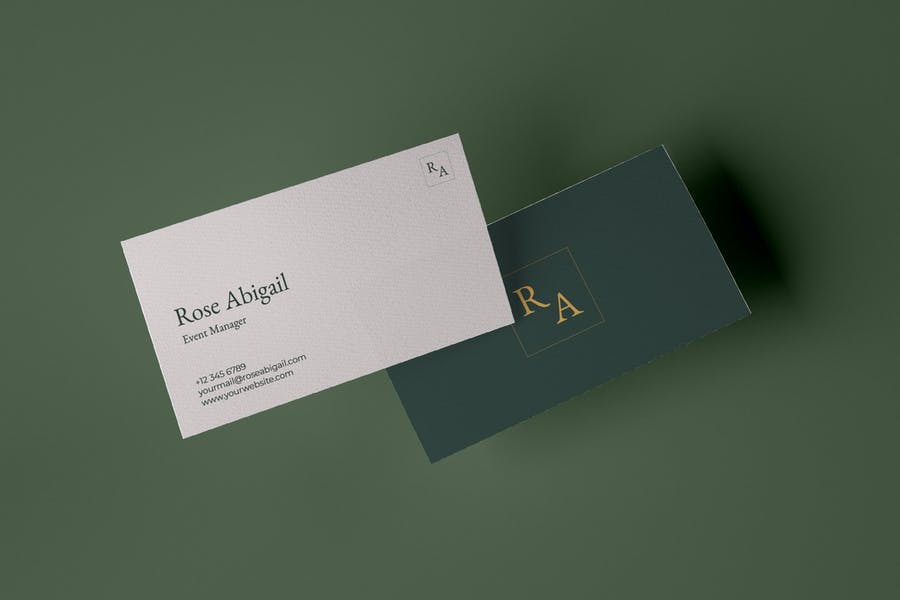 Clean Visiting Card Template