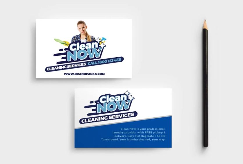 Cleaning Services Business Cards