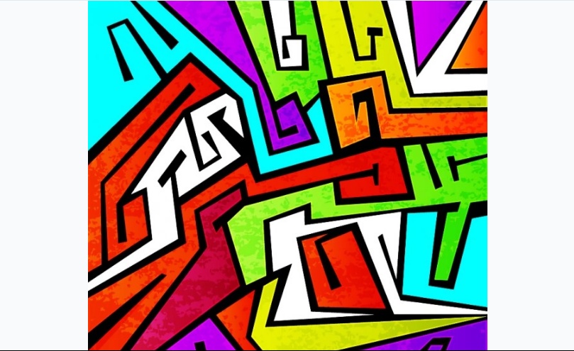 Colorful Graffiti Background Design