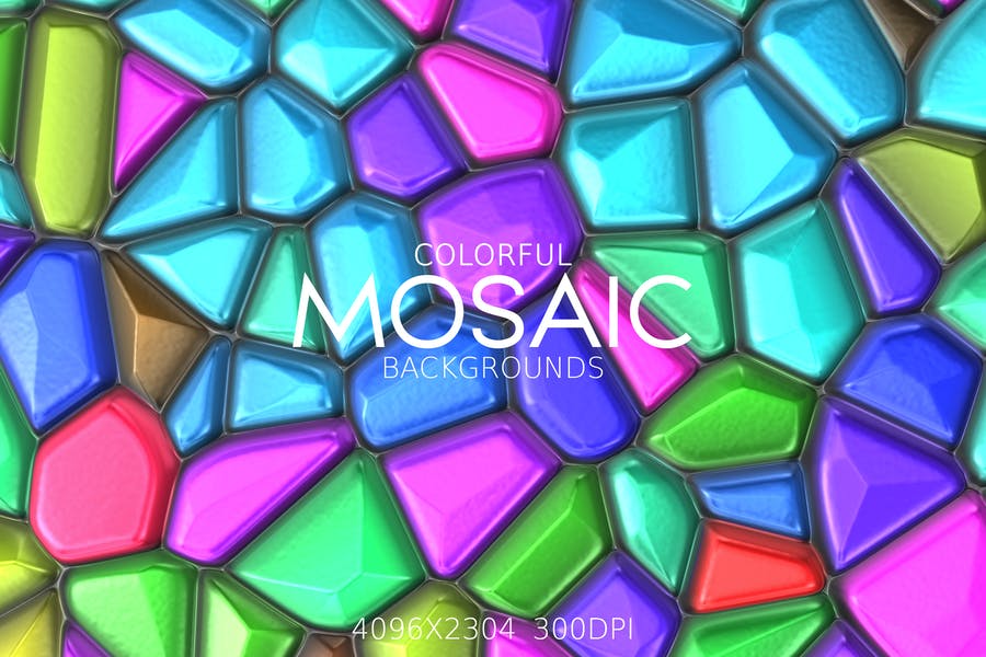 Colorful Mosaic Backgrounds