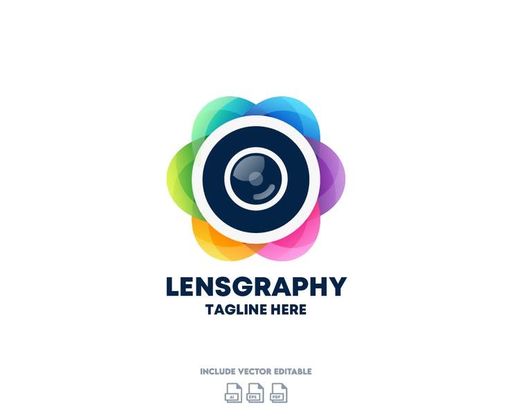 15+ FREE Lens Logo Designs Template Download