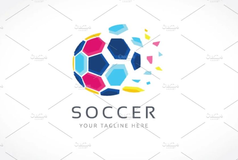 Colorful Soccer Identity Design