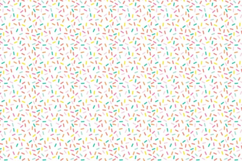 Colorful Sparkles Pattern Design