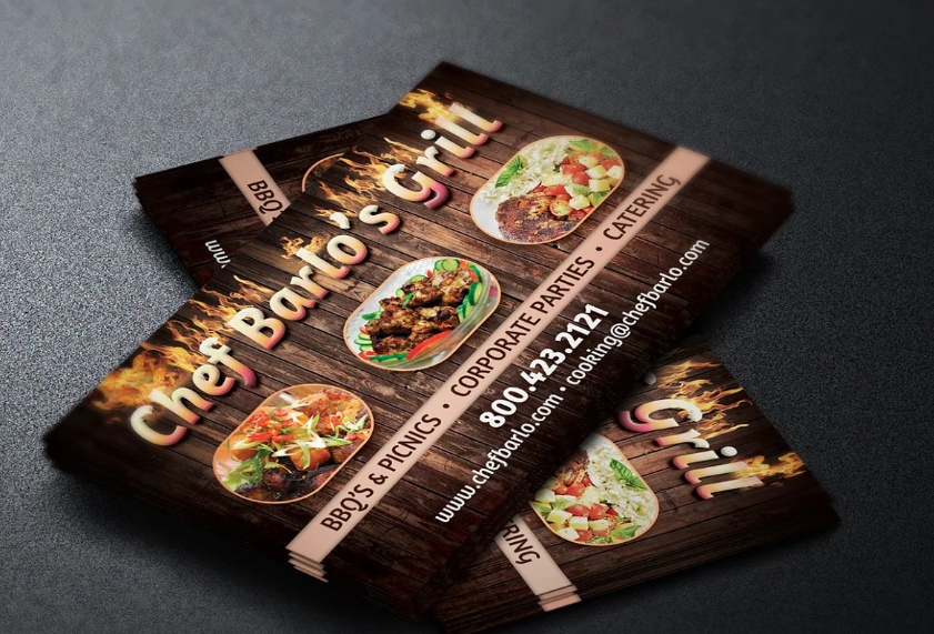 Creative Chef Business Card