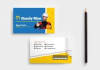 Handyman Business card Template