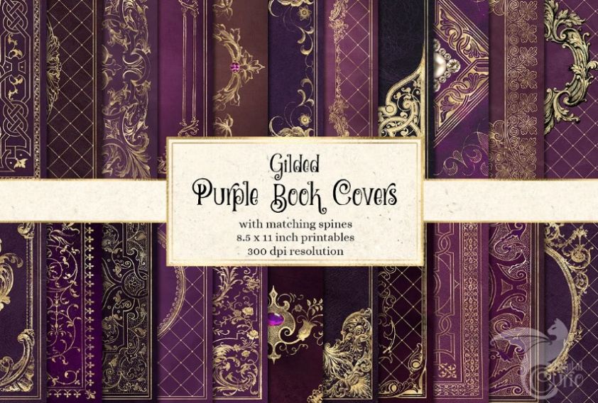 Creative Purple Book Cover Designs