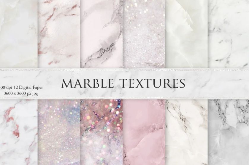 Rose Marble Textures Pack