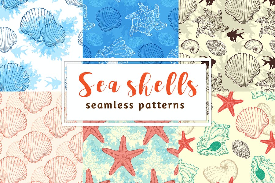Creative Sea Shells Patterns