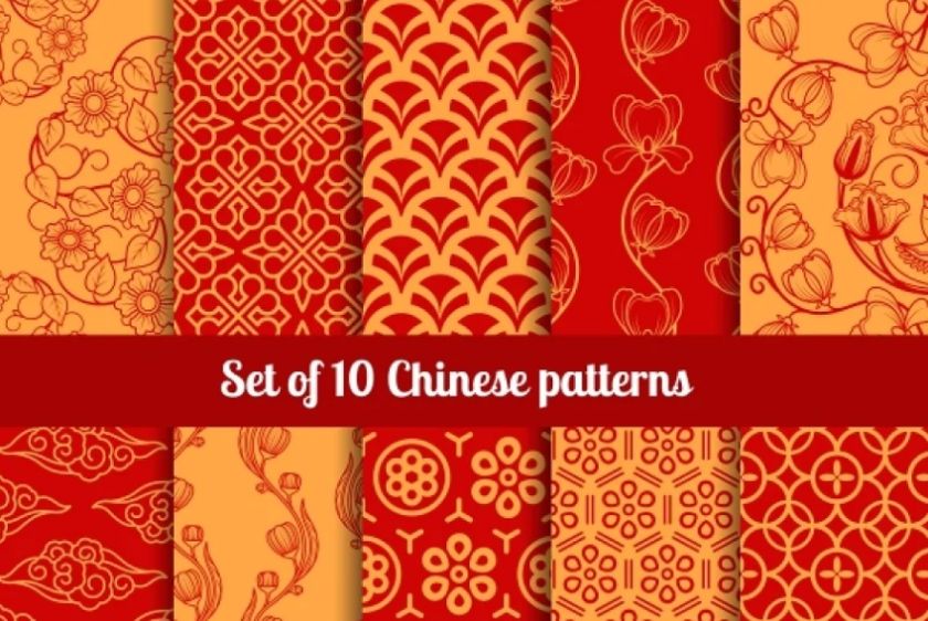 Creative Seamless Chinese Patterns
