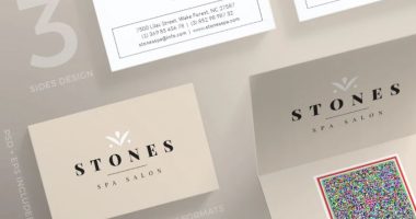Spa Business Card Template