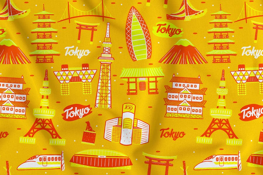 Creative Tokyo Pattern Designs