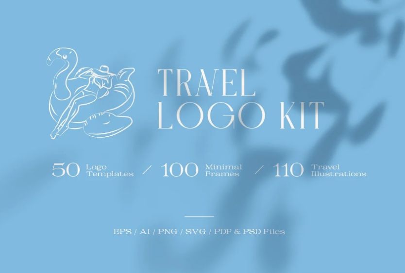 Creative Travel Logo Kit