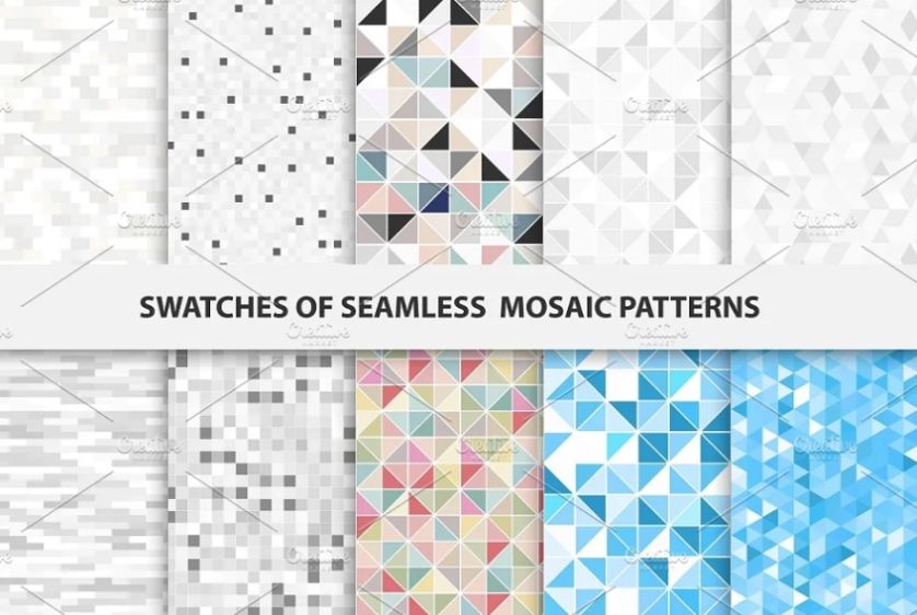 Decorative Mosaic Pattern Designs