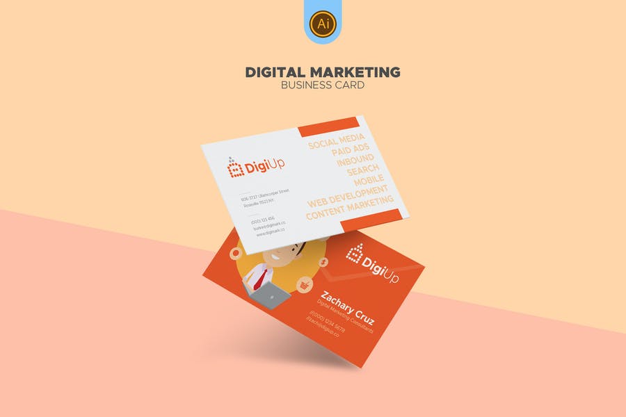 Digital Marketing Business Card