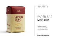 Flour Bag Mockup PSD