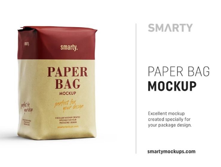 15+ Best Flour Bag Mockup PSD Download