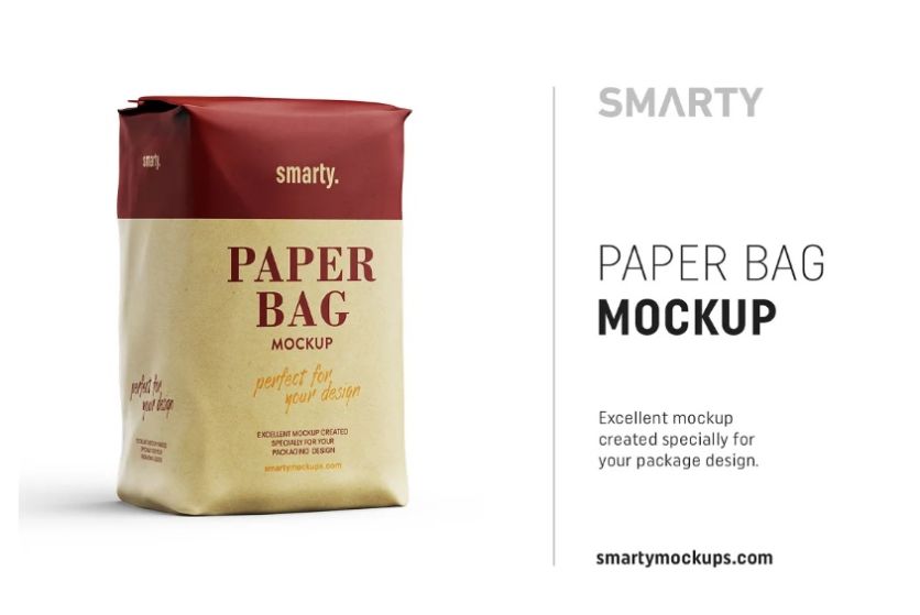 Eco Paper bag Mockup