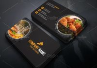 Restaurant Business Card Templates