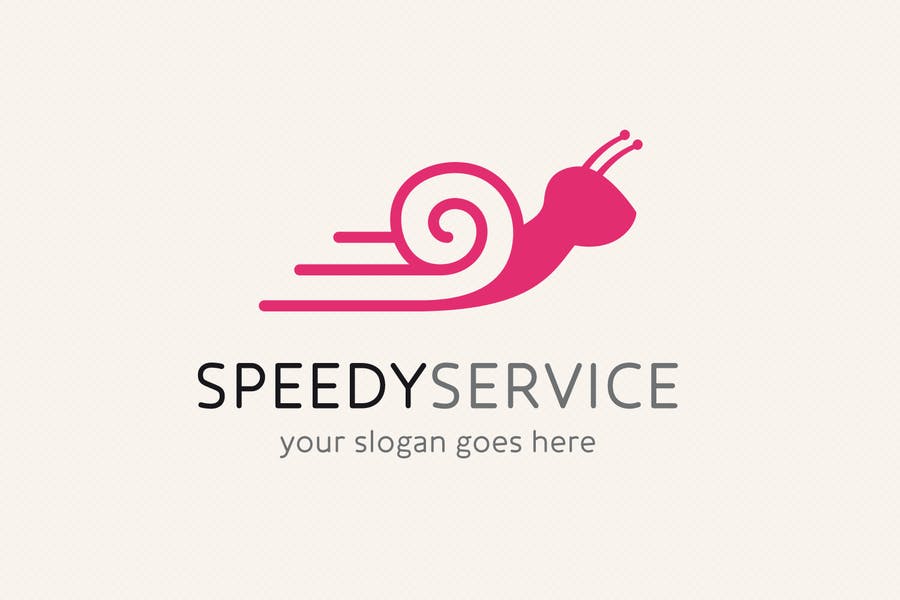Editable Speedy Sevice Logo