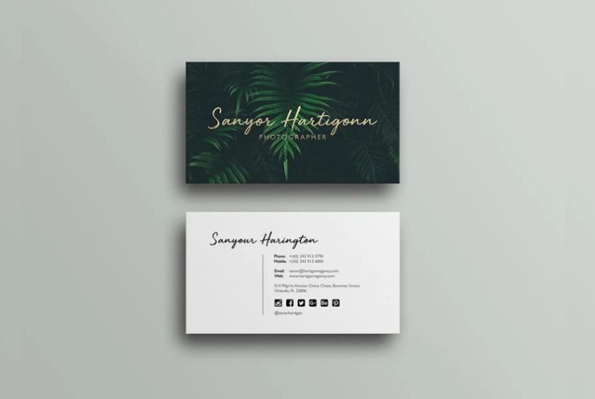 Elegant Agency Business card Template