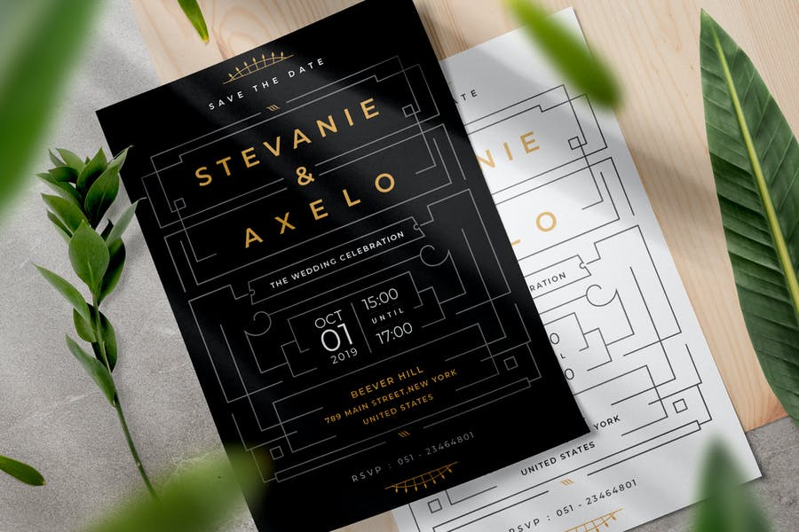 Elegant Invitation Card Design