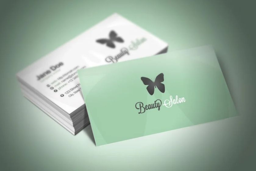 Elegant Salon Business Card Template
