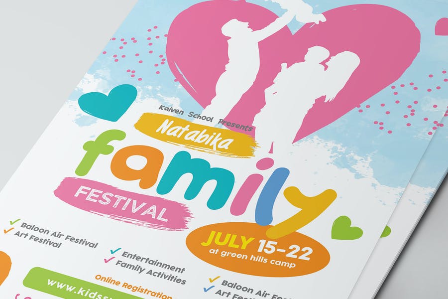 Family Festival Flyer