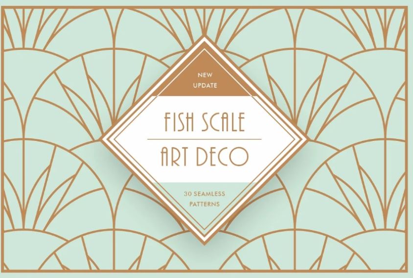 Creative Fish Scale Patter Designs
