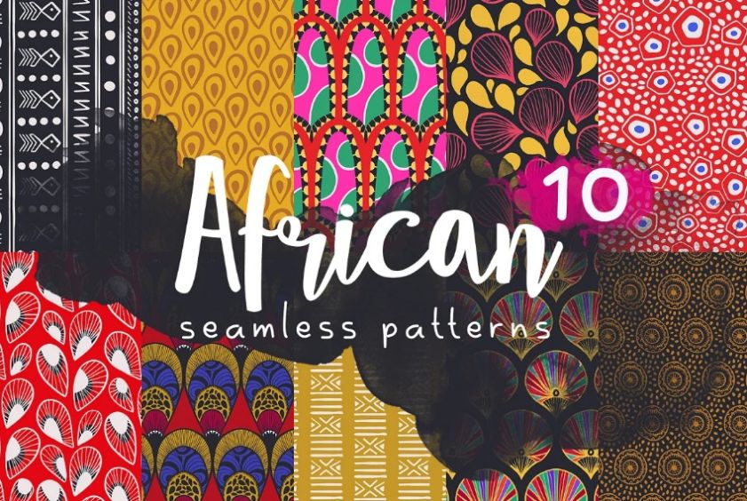 Folk Style African Pattern Designs