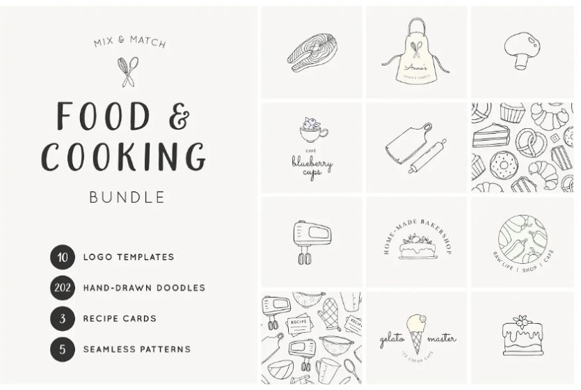Food and Cooking Design Collection